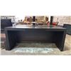 Image 2 : DARK WOOD 6' WIDE DESK WITH 1 DRAWER