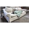 Image 3 : SOFA WITH REMOVEABLE VELCRO COVER & MINT GREEN PATIO UMBRELLA