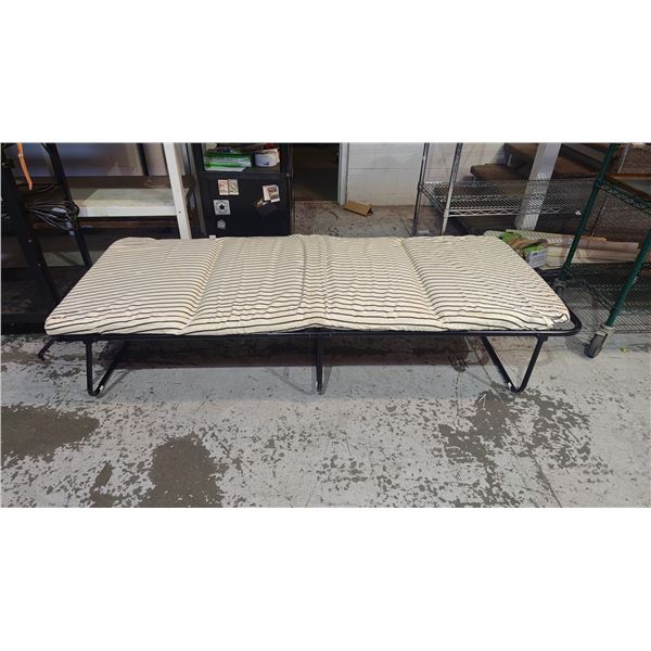 31" WIDE METAL FRAMED FOLDING COT