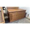 Image 1 : SOLID PINE STORAGE CHEST WITH SOFT-CLOSE HINGES