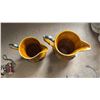 Image 3 : (2) VINTAGE LORD NELSON WARE POTTERY PITCHERS