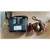 Image 1 : RED & GOLD 3X25 OPERA GLASSES W/CHAIN & TASCO 7X25 BINOCULARS WITH STRAP