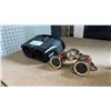 Image 2 : RED & GOLD 3X25 OPERA GLASSES W/CHAIN & TASCO 7X25 BINOCULARS WITH STRAP