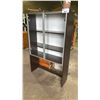 Image 1 : 2-GLASS DOOR FREE STANDING CABINET 35" X 12" X 55"