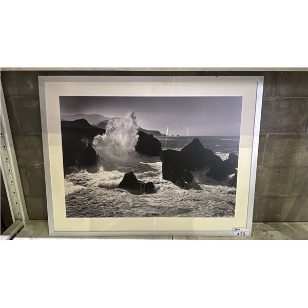 FRAMED PHOTOGRAPH PRINT 46.5" X 35.5"
