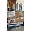 Image 1 : PALLET OF ASSORTED ITEMS INCLUDING; TRAMONTINA 3-PC COOKWARE SET, WATERPIK WATERFLOSSER, KOHLER