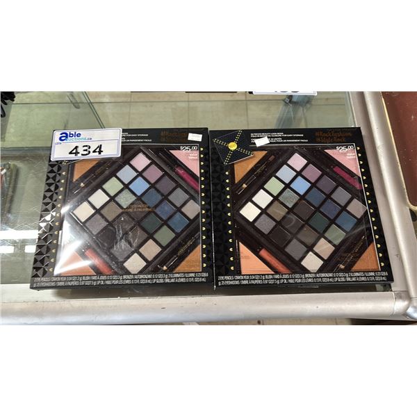 (2) THE COLOR WORKSHOP 33 PCS BEAUTY LOOK BOOKS