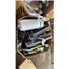 Image 2 : PALLET OF ASSORTED ITEMS INCLUDING; TOWER FANS, KITCHEN FAUCET, ELECTRIC SCOOTER & MORE