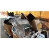 Image 2 : PALLET OF ASSORTED ITEMS INCLUDING; BAR STOOLS, FANS, TODDLER TOYS & MORE