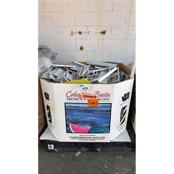 PALLET OF ASSORTED AIR CONDITIONER WINDOW PANELS & ACCESSORIES