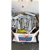 Image 2 : PALLET OF ASSORTED AIR CONDITIONER WINDOW PANELS & ACCESSORIES