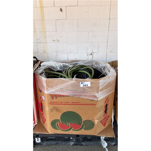 PALLET OF ASSORTED GARDEN HOSES