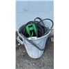 Image 1 : WASTE BIN OF GARDEN HOSES & SPRINKLER