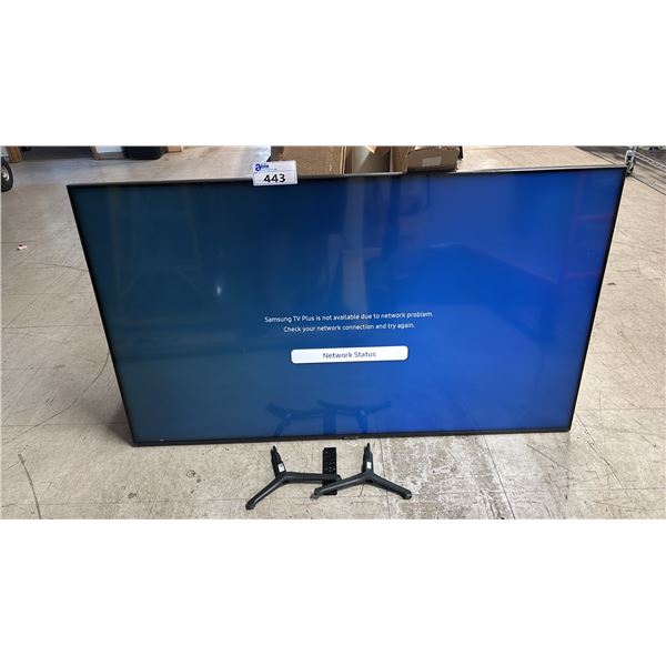 58" CRYSTAL UHD 4K SMART TV WITH STAND & REMOTE