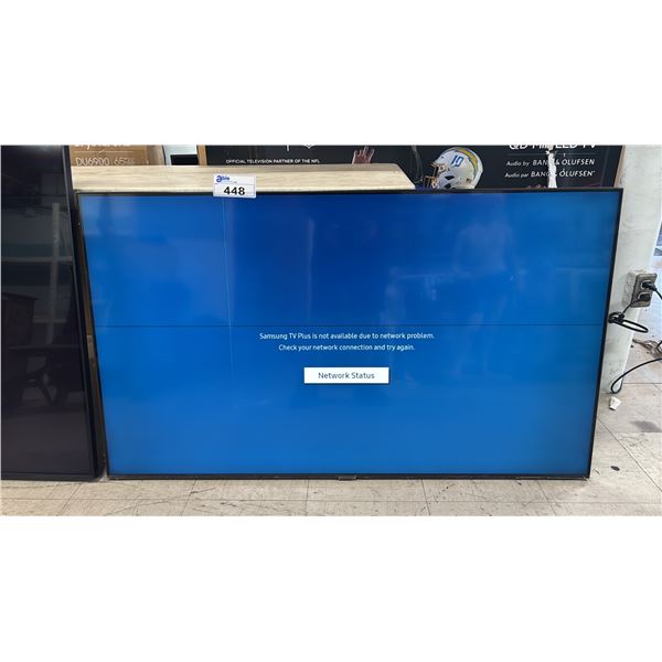 SAMSUNG 58" 4K UHD SMART TV WITH STAND & REMOTE *HORIZONTAL & VERTICAL DEAD PIXEL LINES*