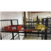 Image 1 : SKILSAW 1610 CHAINSAW WITH STIHL BLADE COVER & ORANGE PAINTED TOOL BOX & CONTENTS