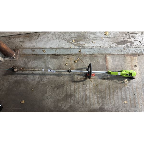 GREENWORKS CORDED ELECTRIC WEED TRIMMER