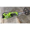 Image 2 : GREENWORKS CORDED ELECTRIC WEED TRIMMER