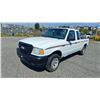 Image 2 : 2008 FORD RANGER, X-CAB, 2DR PICKUP, WHITE, VIN 1FTZR44U58PA68329,