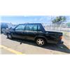 Image 1 : 1988 VOLVO 740 TURBO INTERCOOLER, 4 DOOR SEDAN, BLACK, VIN YV1FX874XJ1263454,