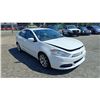 Image 4 : 2013 DODGE DART SXT, 4DR SEDAN, WHITE, VIN 1C3CDFBA0DD117333,