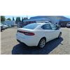 Image 6 : 2013 DODGE DART SXT, 4DR SEDAN, WHITE, VIN 1C3CDFBA0DD117333,