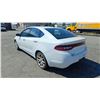 Image 8 : 2013 DODGE DART SXT, 4DR SEDAN, WHITE, VIN 1C3CDFBA0DD117333,
