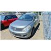 Image 2 : 2007 NISSAN VERSA S, 4DR HATCHBACK, GREY, VIN 3N1BC11E07L438730,