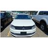 Image 2 : 2013 VOLKSWAGEN JETTA, 4DR SEDAN, WHITE, VIN 3VWDX7AJ8DM411224,