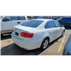 Image 5 : 2013 VOLKSWAGEN JETTA, 4DR SEDAN, WHITE, VIN 3VWDX7AJ8DM411224,