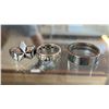 Image 10 : ASSORTED FASHION JEWELRY, VTG. TOOLED LEATHER WALLET & CUTICLE TRIMMERS *MANY SINGLE EARRINGS &