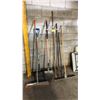 Image 1 : BROOM, SHOVEL, LARGE PRY BARS & MORE