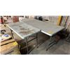 Image 3 : (2) PORTABLE FOLDING TABLES