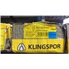Image 3 : SHELF OF *NEW* KLINGSPOR KRONENFLEX A 30 M SPECIAL GRINDING DISCS: 5" X 1/4" X 7/8"