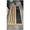 Image 1 : HINGED WOOD COVER: APPROX. 67" X 15" WHEN FOLDED