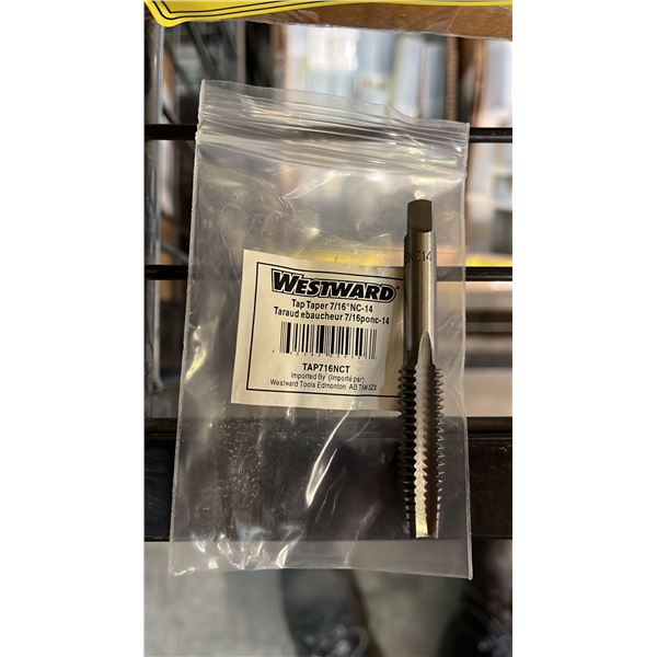 BOX OF *NEW* WESTWARD TAP TAPERS 7/16" NC -14/TAP716NCT