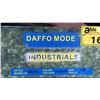 Image 2 : *NEW IN BOX* PAIR OF DAFFO MODE INDUSTRIALS MEN'S DW-908 DK. BROWN STEEL TOE WORK BOOTS: SIZE 11W