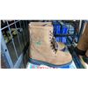 Image 1 : *NEW IN BOX* PAIR OF DAFFO MODE INDUSTRIALS MEN'S DW-121 TAN STEEL TOE WORK BOOTS: SIZE 11W