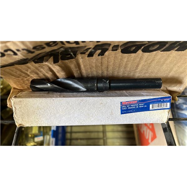 BOX OF *NEW* WESTWARD 45/64" PRENTICE DRILL BITS