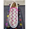Image 3 : *NEW IN BOX* PAIR OF DISNEY SIZE 37 GREY W/ PINK & WHITE POLKA DOTS "IT'S MICKEY" SNEAKERS