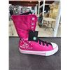 Image 4 : *NEW IN BOX* PAIR OF SIZE 38 PINK HELLO KITTY HIGH TOP SNEAKERS