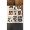 Image 1 : FOLDER OF 1999 UPPER DECK HOCKEY LEGACY WAYNE GRETZKY #391-440 HOCKEY CARDS
