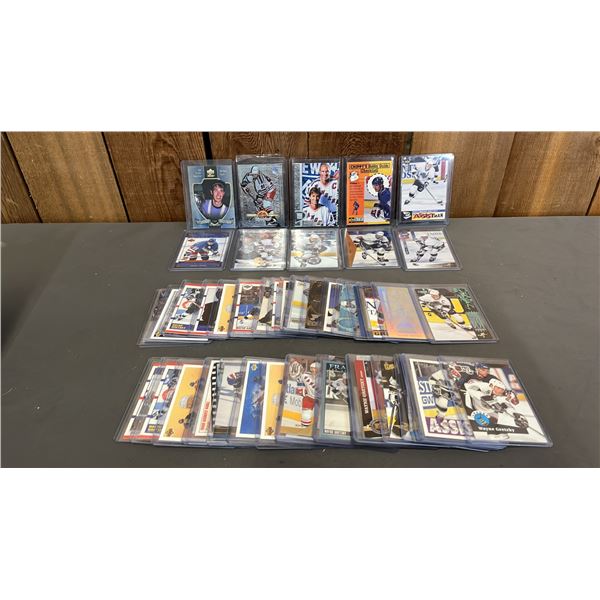 (50) ASSORTED WAYNE GRETZKY HOCKEY CARDS