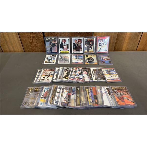 (50) ASSORTED WAYNE GRETZKY HOCKEY CARDS