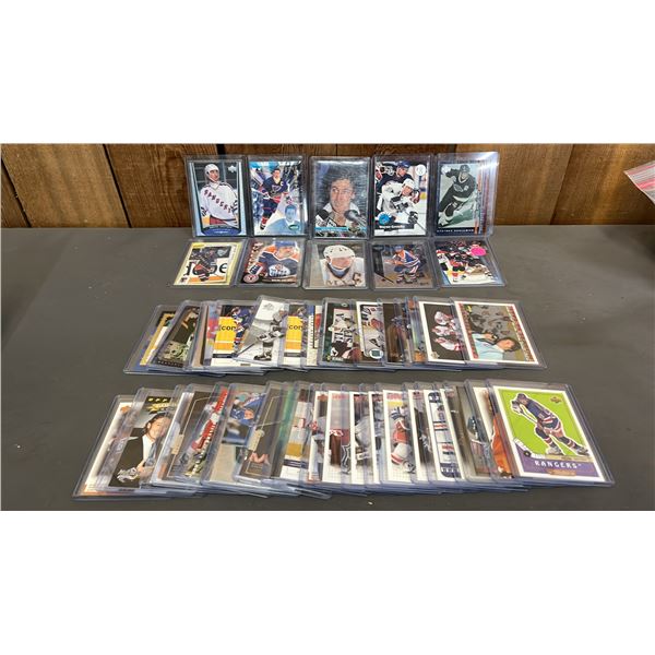 (50) ASSORTED WAYNE GRETZKY HOCKEY CARDS