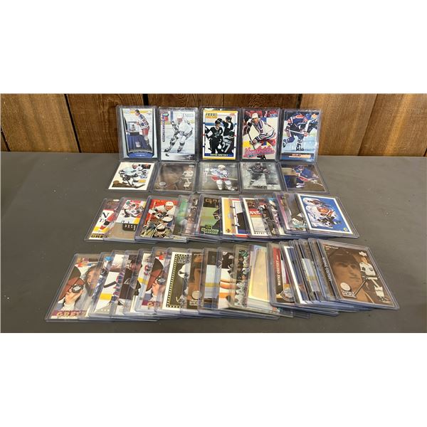 (50) ASSORTED WAYNE GRETZKY HOCKEY CARDS
