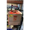 Image 2 : BOX OF *NEW* CONDOR ORANGE REFLECTIVE VESTS: SIZE S