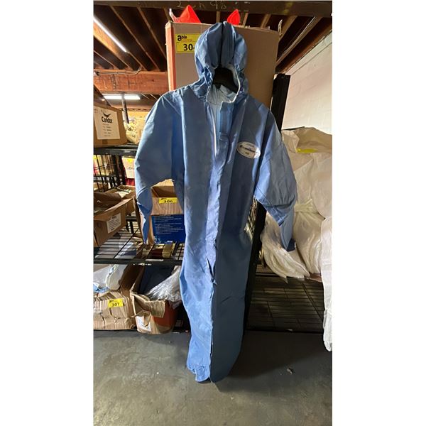 BOX OF *NEW* KLEENGUARD A60 DISPOSABLE COVERALLS: SIZE M