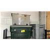Image 1 : RUBBERMAID ACTION PACKER, LARGE MOBILE TOTE & (2) LARGE PLASTIC TOTES *ALL EMPTY*