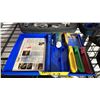Image 5 : GATCO KNIFE SHARPENING KIT, MASTERCRAFT LASER LEVEL KIT, AIRGRIP LASER LEVEL & IRWIN HOLE SAW KIT